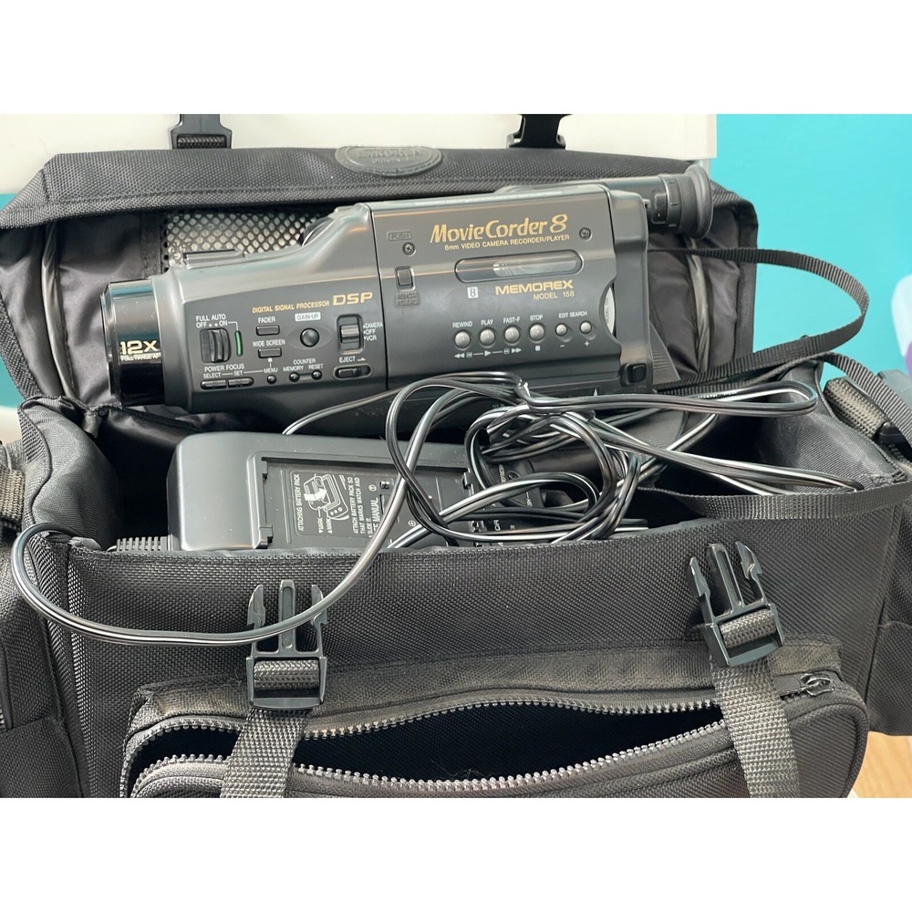 Memorex Model 158 MovieCorder8 8mm Camcorder READ DESCRIPTION